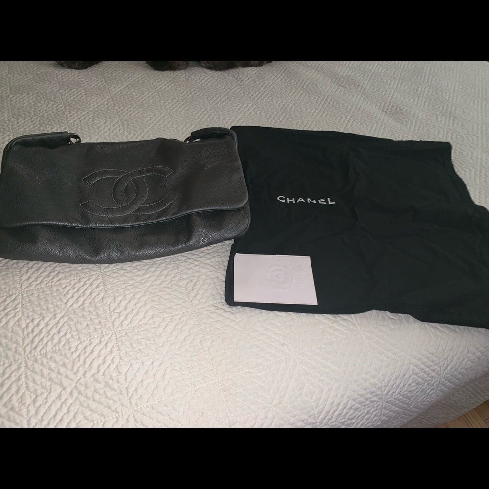 Chanel Gunmetal Grey bag